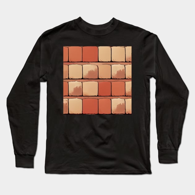 Bricklayer | Comics Style Long Sleeve T-Shirt by ComicsFactory